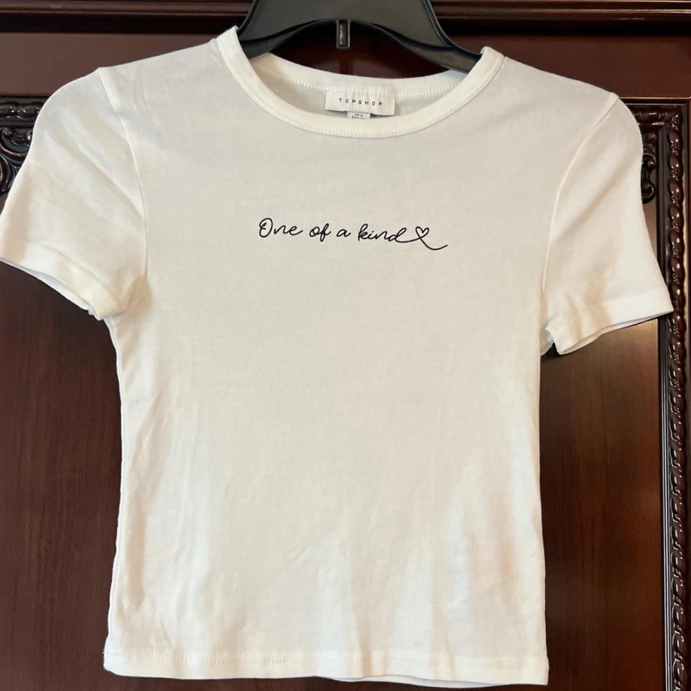 White Baby Tee